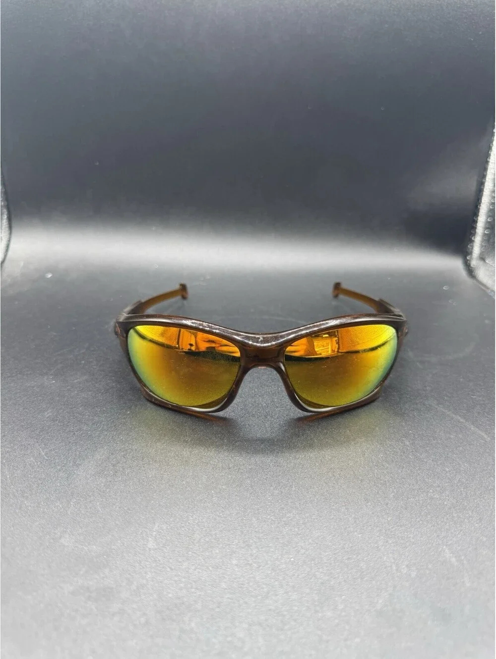 Oakley Pit Bull Polished Rootbeer/Fire Iridium Lenses